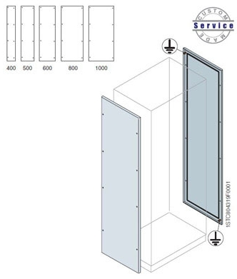 ABB EL2210K Панель боковая 2200x1000мм ВхШ (2шт)