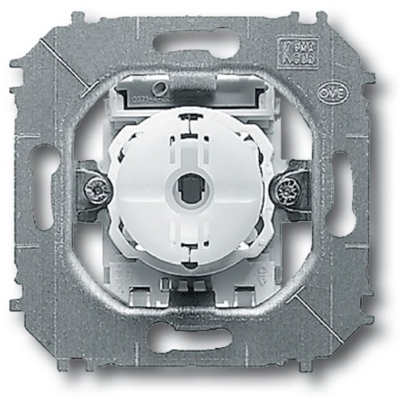 ABB 1413-0-0889 Механизм 2-клавишной, 1-полюсной кнопки (НО контакт/НЗ контакт), 10А 250В, серия impuls, цвет