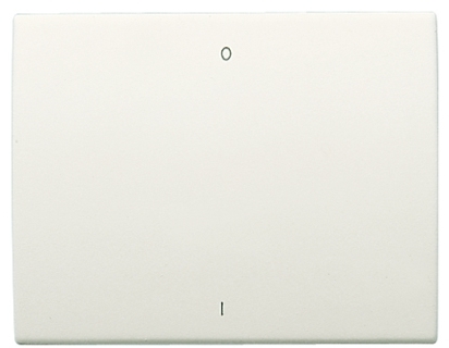 ABB 8401.2 GA Клавиша для 1-клавишных выключателей/переключателей/кнопок с символом "I/O", серия OLAS, цвет серый гранит