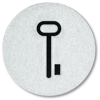 ABB 1714-0-0297 Самоклеющийся прозрачный символ "КЛЮЧ"