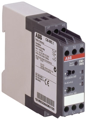 ABB 1SVR630660R0100 Реле контроля сопротивления изоляции CM-IWS.1 (1-100кОм) Uизм=250В AC/300В DC