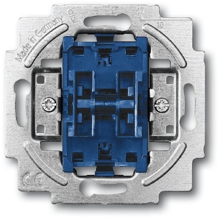 ABB 1011-0-0928 Механизм 2-клавишного переключателя, 10А 250В