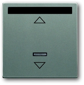 ABB 6020-0-1395 ИК-приёмник с маркировкой для 6953 U, 6411 U, 6411 U/S, 6550 U-10x, 6402 U, серия solo/future, цвет meteor/серый металлик