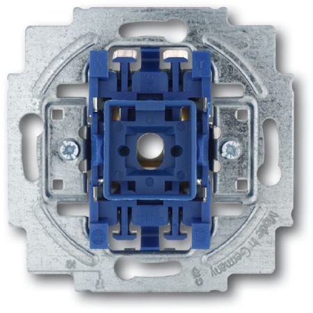 ABB 1413-0-0517 Механизм 1-клавишной, 1-полюсной кнопки с перекидным контактом (НО контакт/НЗ контакт), с N-клеммой, 10А 250В