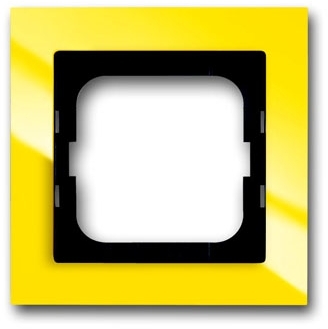 ABB 1754-0-4334 Рамка 1-постовая, серия axcent, цвет жёлтый