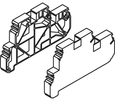 ABB 1SNA206392R0000 Изолятор FEDBCP Торцевой для MA2,5..CPE