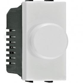 ABB N2160.E BL Механизм электронного поворотного светорегулятора 500 Вт, 1-модульный, серия Zenit, цвет альпийский белый