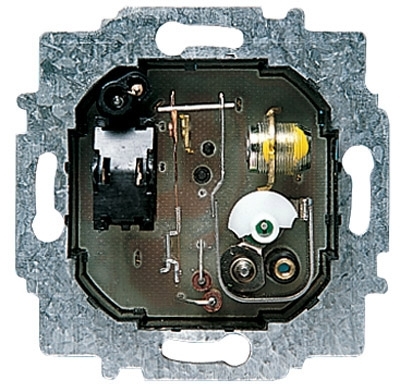 ABB 8140.1 Механизм комнатного терморегулятора с нормально-закрытым контактом, с выключателем, 10А/250В