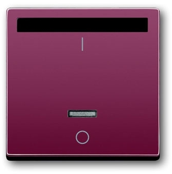 ABB 6020-0-1341 ИК-приёмник с маркировкой "I/O" для 6401 U-10x, 6402 U, серия solo/future, цвет toscana/красный