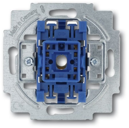 ABB 1012-0-2042 Механизм 1-клавишного, 2-полюсного выключателя, 16А 250В