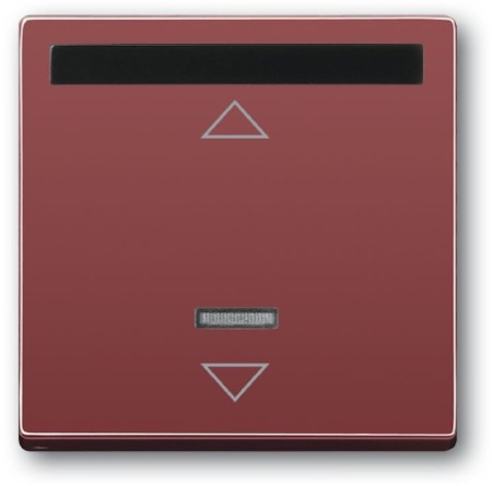 ABB 6020-0-1340 ИК-приёмник с маркировкой для 6953 U, 6411 U, 6411 U/S, 6550 U-10x, 6402 U, серия solo/future, цвет toscana/красный