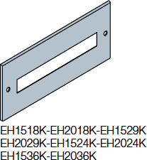 ABB EH2024K Панель под 24 DIN-модуля 200x600мм ВхШ