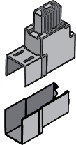 ABB 1SCA022199R2850 Terminal shroud