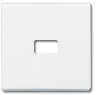 ABB 1731-0-1817 Клавиша для механизма 1-клавишного выключателя/переключателя/кнопки, с окном для линзы/символа, IP44, серия Allwetter 44, цвет слоновая кость