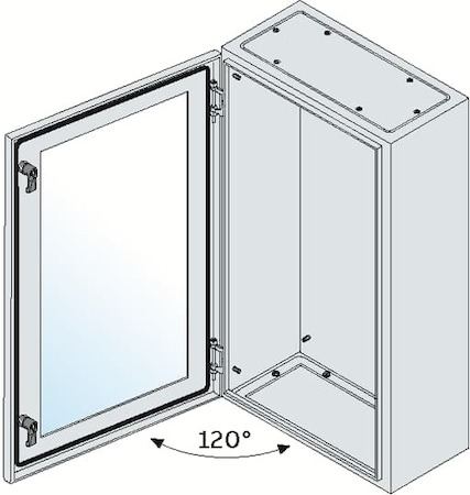 ABB SRN10630VK SR2 Корпус шкафа (дверь со стеклом) 1000х600х300мм ВхШхГ