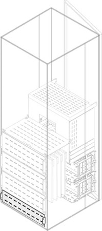 ABB 1STQ001999B0000 Перегородка верт.задн. H=100мм W=600мм