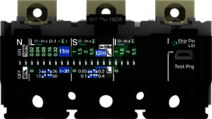 ABB 1SDA067355R1 Расцепитель защиты Ekip M-LIU In=160A XT2 3p