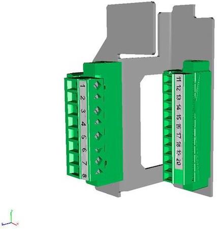 ABB 1SEP408513R0001 Комплект Multiplug 8 для XR2/3