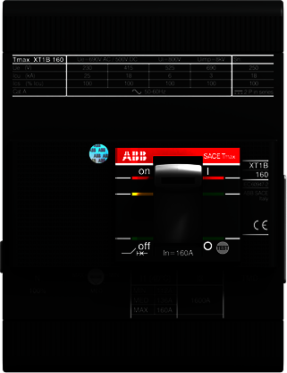 ABB 1SDA080851R1 Выключатель автоматический XT1H 160 TMF 20-450 4p F F