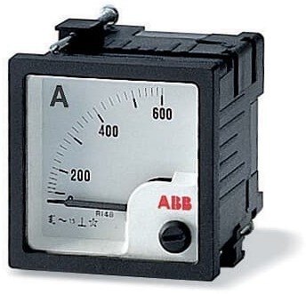 ABB 2CSG421270R4001 Амперметр пост.тока без шкалы AMT2-A2/48,вкл. через шунт 60 мВ