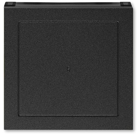 2CHH590700A4063 Накладка ABB Levit для выключателя карточного антрацит / дымчатый чёрный