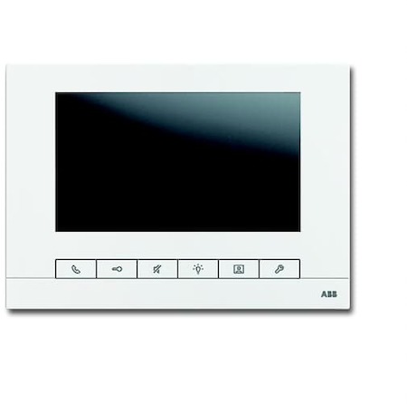 8300-0-0083 ABB Устройство абонентское переговорное, с дисплеем 7'', белый матовый