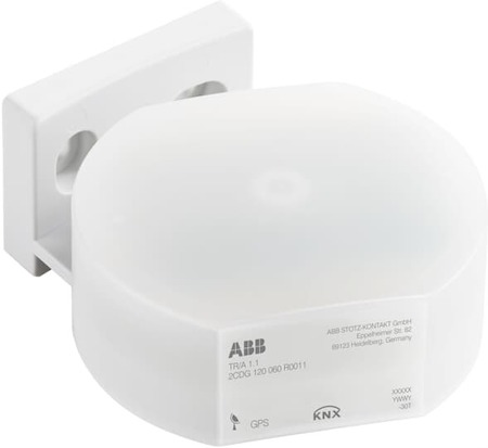 ABB 2CDG120060R0011 TR/A1.1 GPS KNX приёмник времени и даты, датчик температуры и освещённости