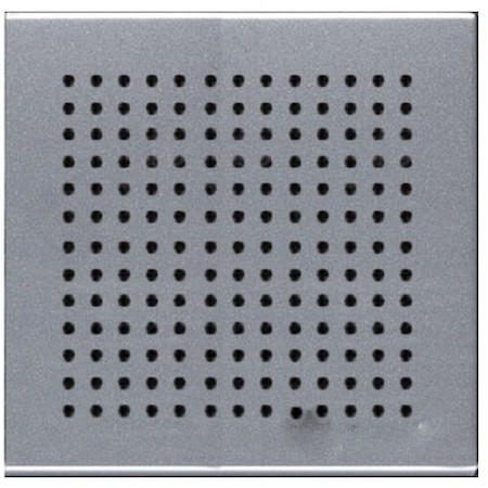 ABB 2CLA222900N1301 Накладка (решётка) для громковорителя 2, серия Zenit, цвет серебристый