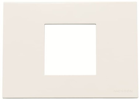 ABB 2CLA247210N1101 Рамка итальянского стандарта 3M, 2-модульная, базовая, серия Zenit, цвет альпийский белый