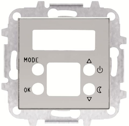 ABB 2CLA854050A1301 Накладка терморегулятора 8140.5, серия SKY, цвет серебряный