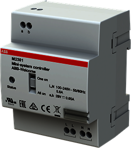 ABB 2TMA070080W0012 Системный мини-контроллер (блок питания 0,65А), 4U