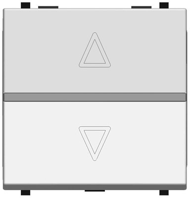 ABB 2CLA226120N1101 Механизм электронного выключателя жалюзи, 700 ВА, 2-модульный, серия Zenit, цвет альпийский белый