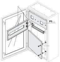 ABB PS2476K Панель для измер.приборов 185х400мм ВхШ для шкафов SR