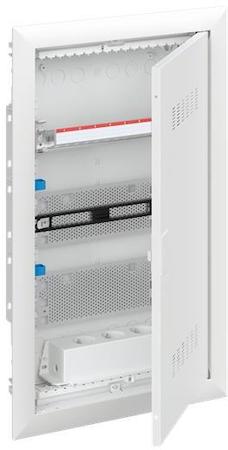 ABB 2CPX031384R9999 Шкаф мультимедийный с дверью с вентиляционными отверстиями UK636MV (3 ряда)