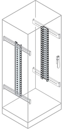 ABB EG1900K Стойка 19 уменьшеной высоты 18HE,(2шт)