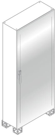 ABB TC1606X Дверь сплошная, нерж.ст.1600х600мм ВхШ