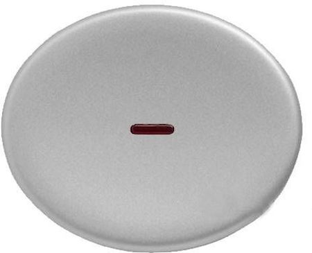 5501.5 PL ABB Tacto Клавиша для 1-клавишных выключателей/переключателей/кнопок с центральной линзой подсветки, серебро