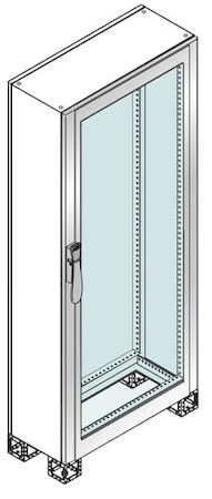 ABB ET1860X Дверь со стеклом, нерж.ст.1800х600мм ВхШ