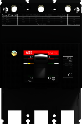 ABB 1SDA100261R1 Корпус выключателя XT4V 160 3p F F