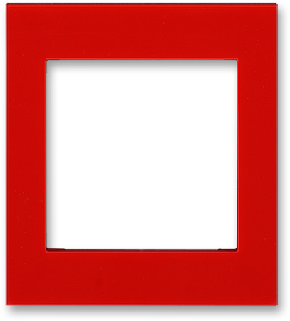 2CHH010350B8065 Сменная панель ABB Levit промежуточная на многопостовую рамку красный
