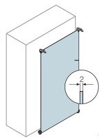 ABB 1SL0236A00 Дверь глухая для шкафа GEMINI (Размер6)