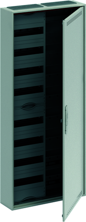 ABB 2CPX052215R9999 Шкаф 96М навесной с медиапанелями IP30, 1250x550x160 между DIN-рейками 125 мм и самозажимными клеммами N/PE и дверью с вент. отверстиями ComfortLine CA28VML