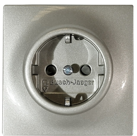 ABB 2CKA002011A3791 Розетка SCHUKO 16А 250В, impuls, шампань-металлик