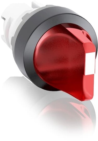 ABB 1SFA611230R1101 Переключатель M3SSV1-11R красный 3-х позиционный (только корпус) с подсветкой для установки в вертикальные посты