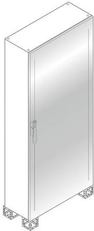 ABB EC2012X Дверь сплошная, нерж.ст.2000х1000мм ВхШ