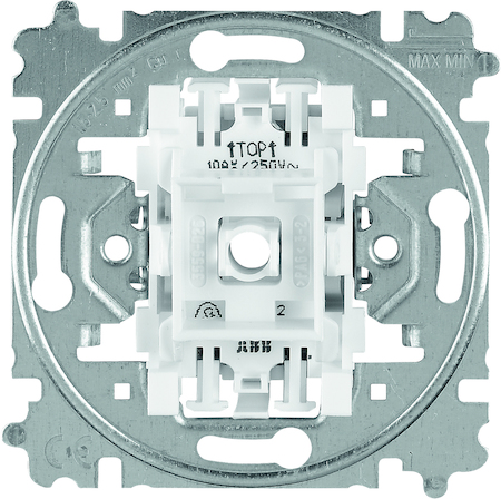 2CHX590145A4000 Выкл 1-клавиш. механизм 10А 250В с/у IP20 ABB LEVIT