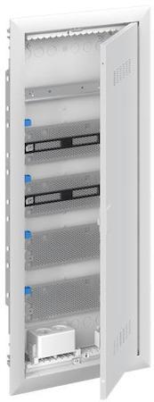 ABB 2CPX031393R9999 Шкаф мультимедийный с дверью с вентиляционными отверстиями и DIN-рейкой UK650MV (5 рядов)