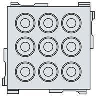 ABB EV0123 Сальник 68х68  9х(D=7-14), (10шт)