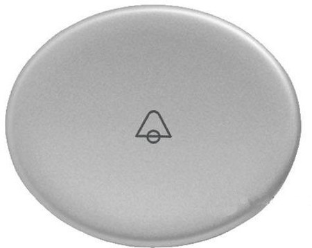 5504.3 BL ABB Tacto Клавиша для 1-клавишных выключателей/переключателей/кнопок с символом "ЗВОНОК" и линзой круговой подсветки, альпийский белый
