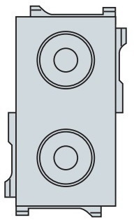 ABB EV0126 Сальник 34х68  2х(D=6-13), (10шт)